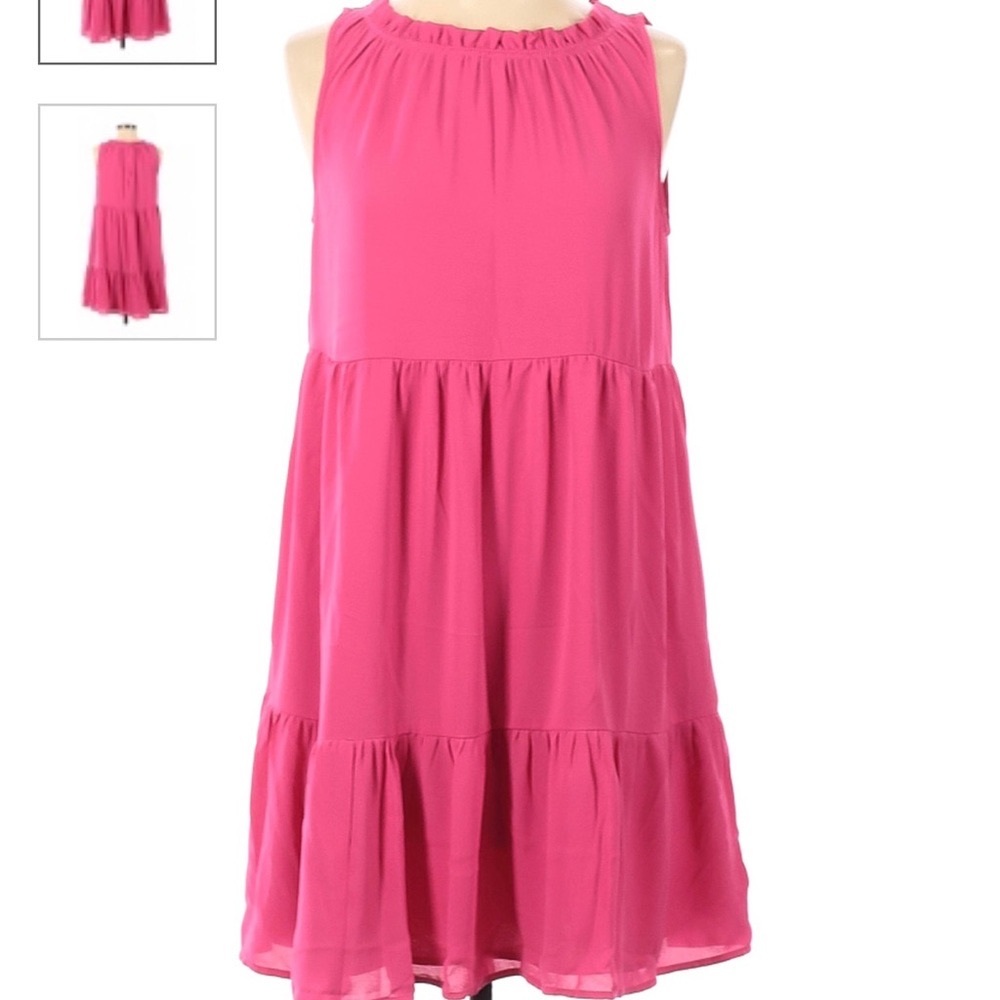 Hot pink LOFT dress NWT